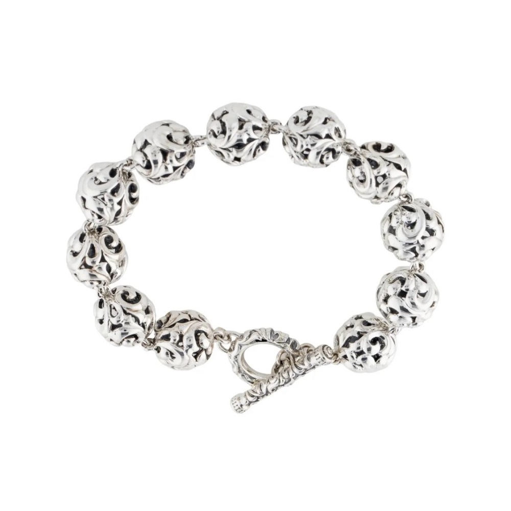 Charles Krypell Large Ivy Bead Bracelet